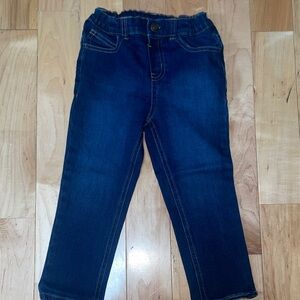 Kids Garanimals Dark Blue Denim Jeans, size 4T